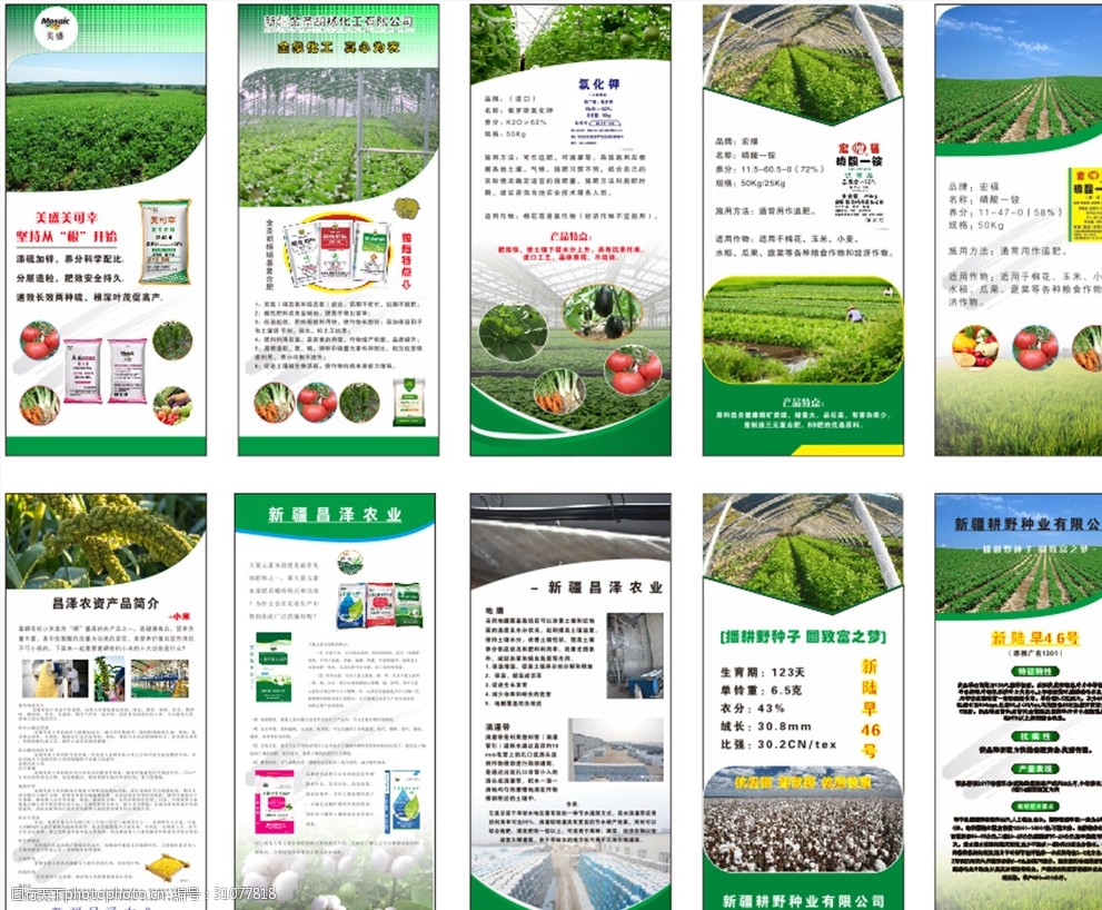 农业展架